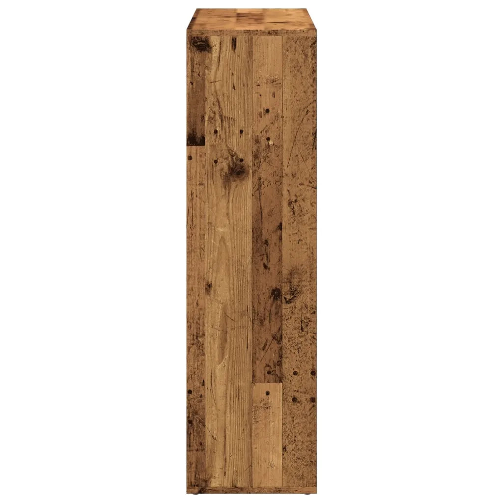 Libreria Divisorio Legno Antico 102x29x103,5 cm in Truciolato 858055