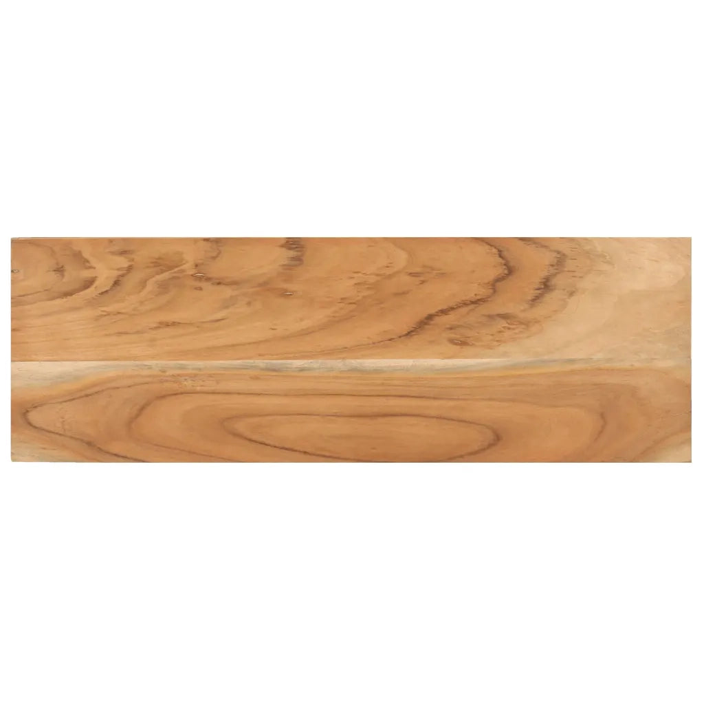 Tavolo Consolle 110x30x75 cm in Legno Massello di Acacia 320261