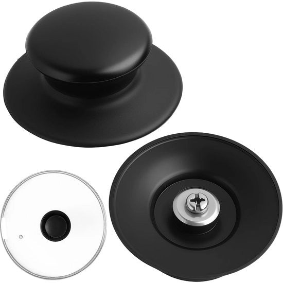 Manubrio di copertura termoriflettente - Antiscivolo/Duraturo - Adattabile a tutti i modelli - Set a due pezzi - Progettazione confortevole - Materiale di alta qualità in ceramica - Manopola di copertura
