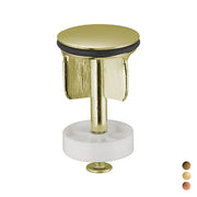 TAPPO PER SCARICO IN OTTONE- 11/4 Dorato- PB- pezzi 1