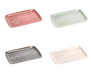 1 Pezzo Vassoio da Portata in Ceramica Vill 28 x 17 x 2 cm 4 Colori