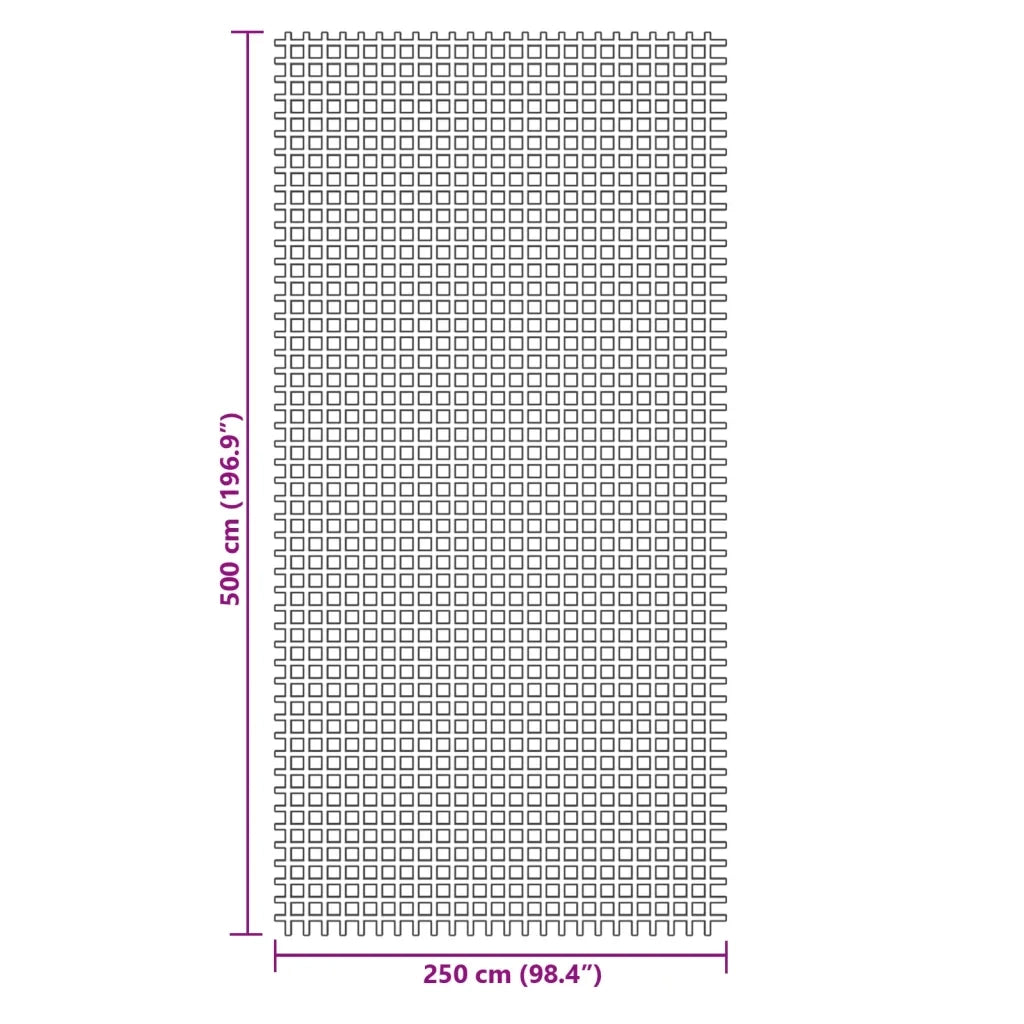 Tappeto da Tenda Verde 5x2,5 m 4008474