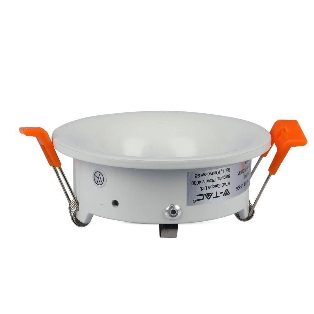 Faretto incasso soffitto tondo bianco GU10 V-TAC VT-876