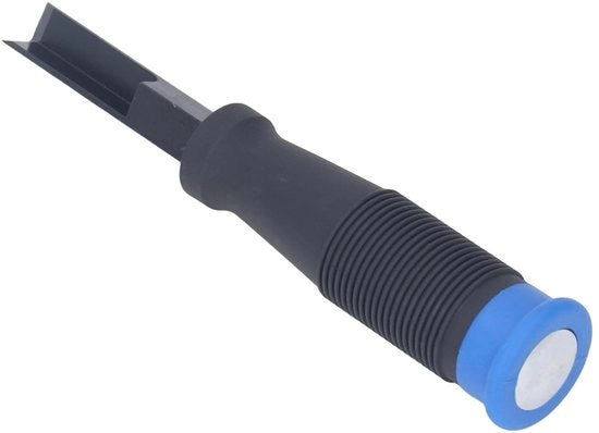 Beitel per angolo 90° in acciaio cromovanadico con manico in TPR antiscivolo e antislip, leggero, per lavorazione del legno