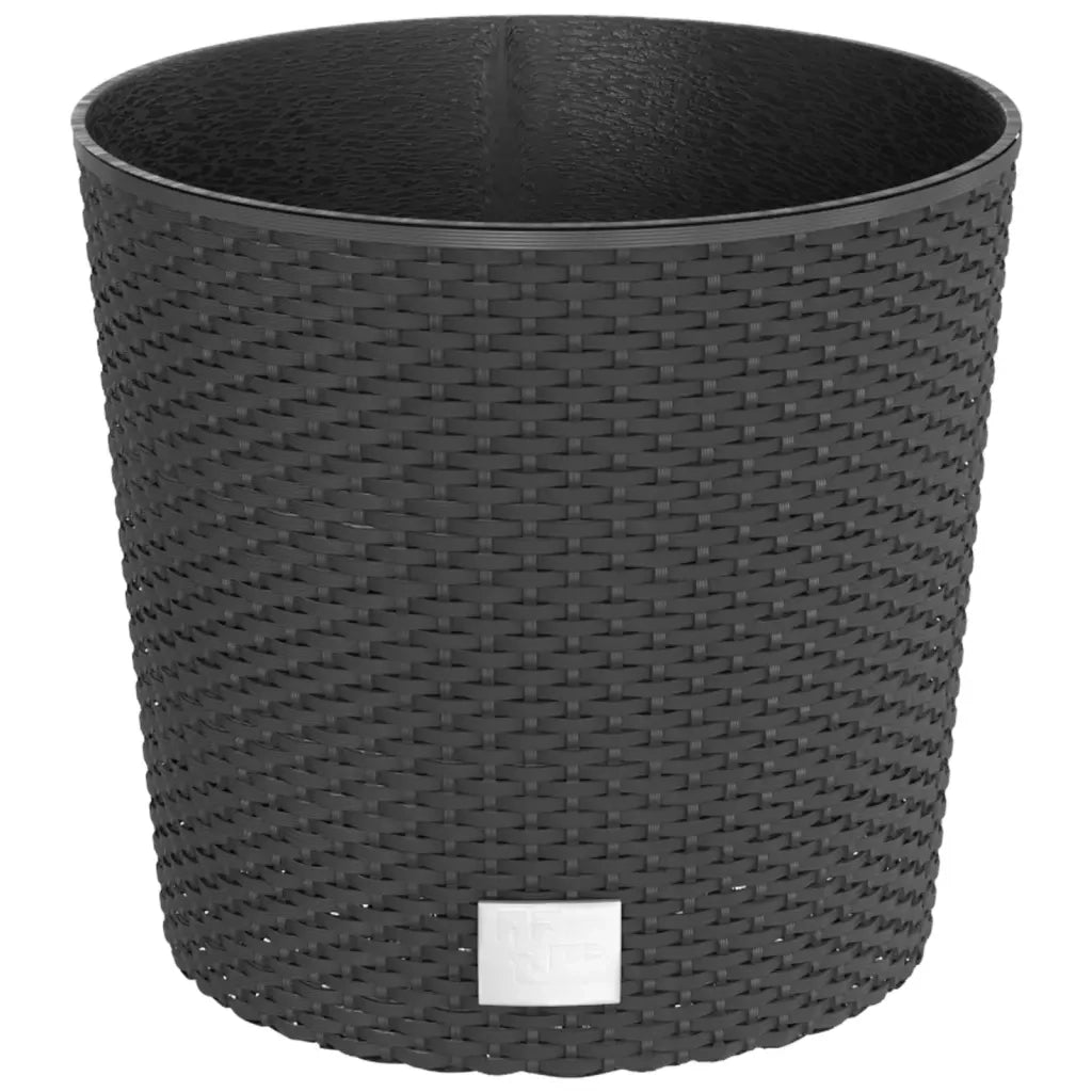 Fioriera con Interno Rimovibile Antracite 15 / 15,3 L PP Rattancod mxl 71713