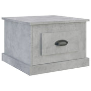 Tavolino da salotto | Tavolino da caff¨¨ | Tavolino da Soggiorno Grigio Cemento 50x50x35cm Legno Multistrato