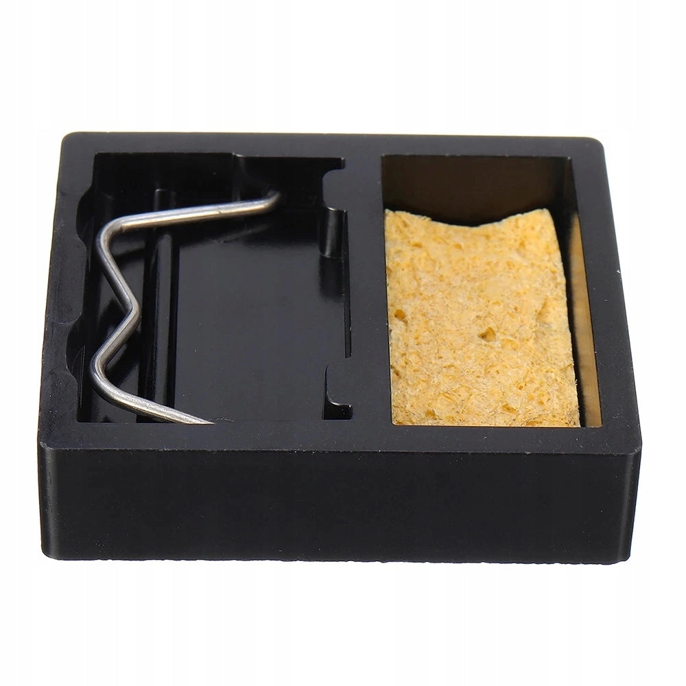 Saldatore 80W OC80W con Set: Tappetino 20x30, Spugna, Stagno 0,8x10, Pinzetta di Precisione, Nastro Isolante, Astuccio