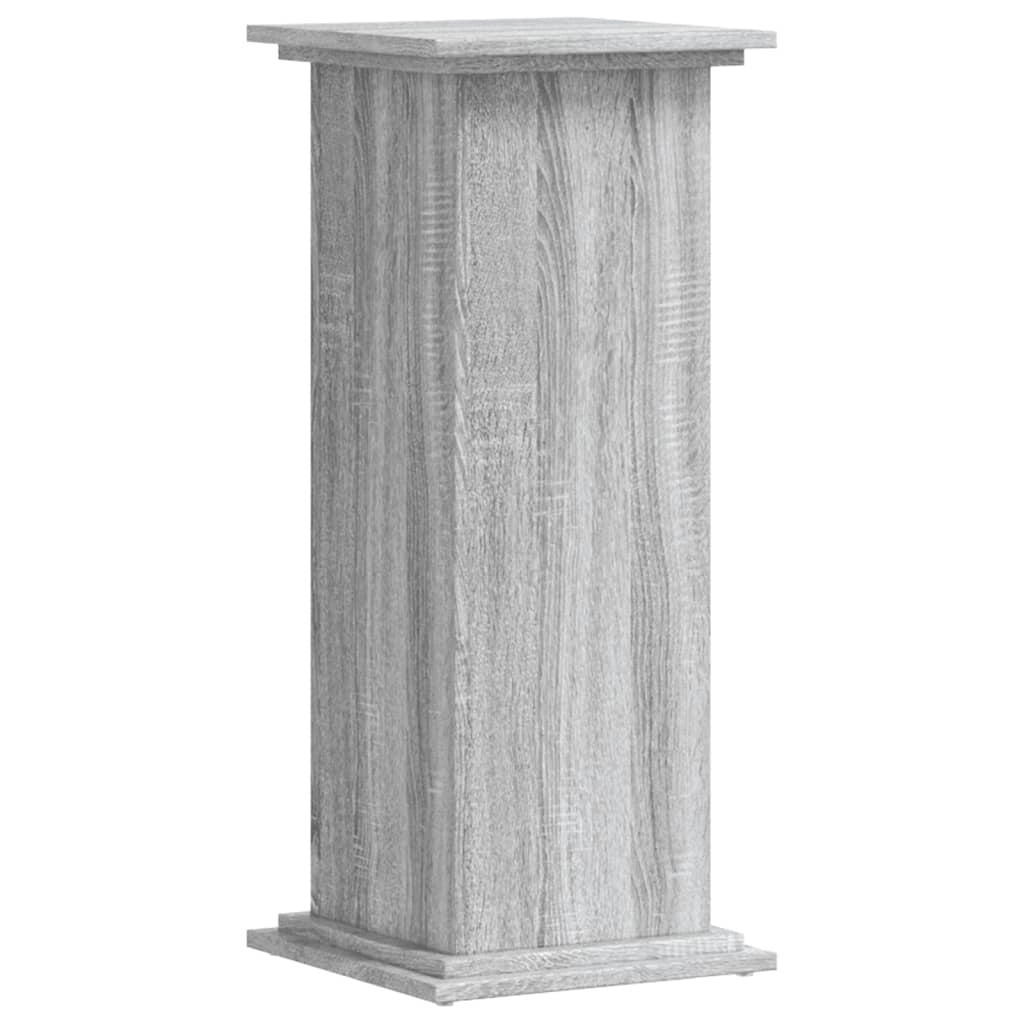 Portavasi Sonoma mobile per fiori 33 x 33 x 80 cm legno ingegnerizzato grigio 02_0045182