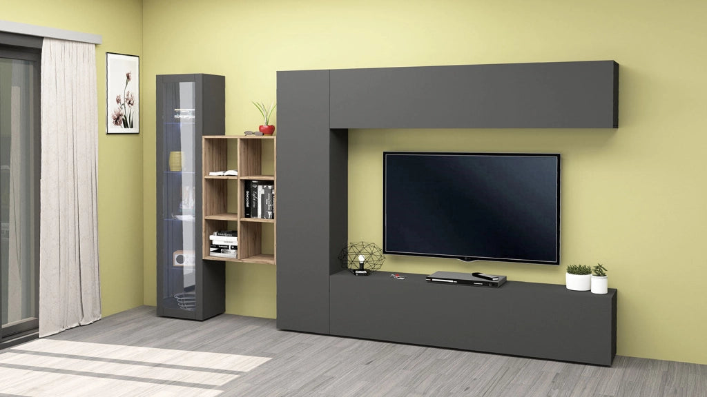 Libreria da Muro o Pavimento 6 Vani 60x25x90 cm Maruska Rovere Wotan