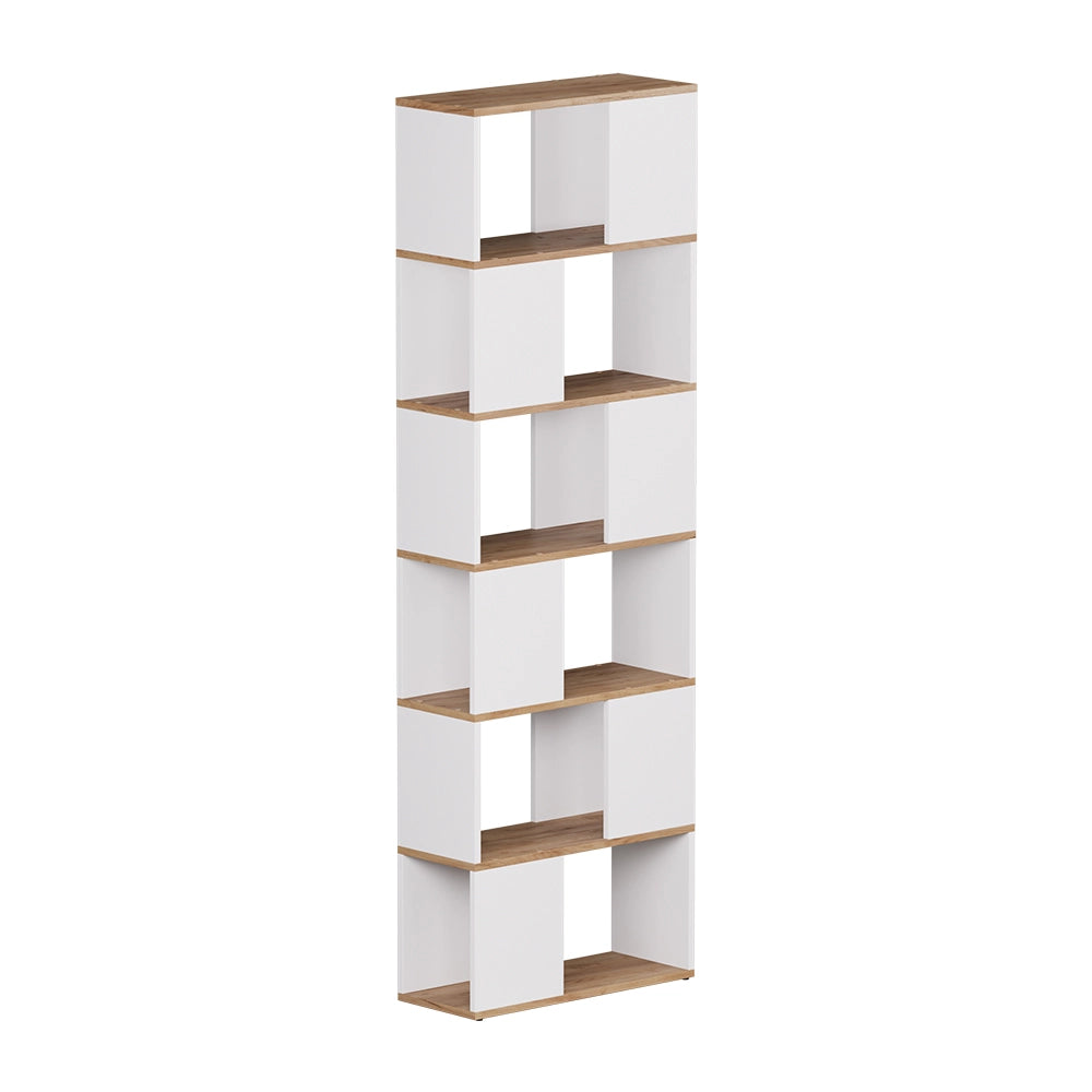 Vicco Divisorio per ambienti Rovere bianco/dorato 60 x 186 cm