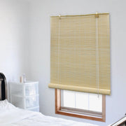 Tenda Avvolgibile in Bambù 140x220 cm Naturale 245819