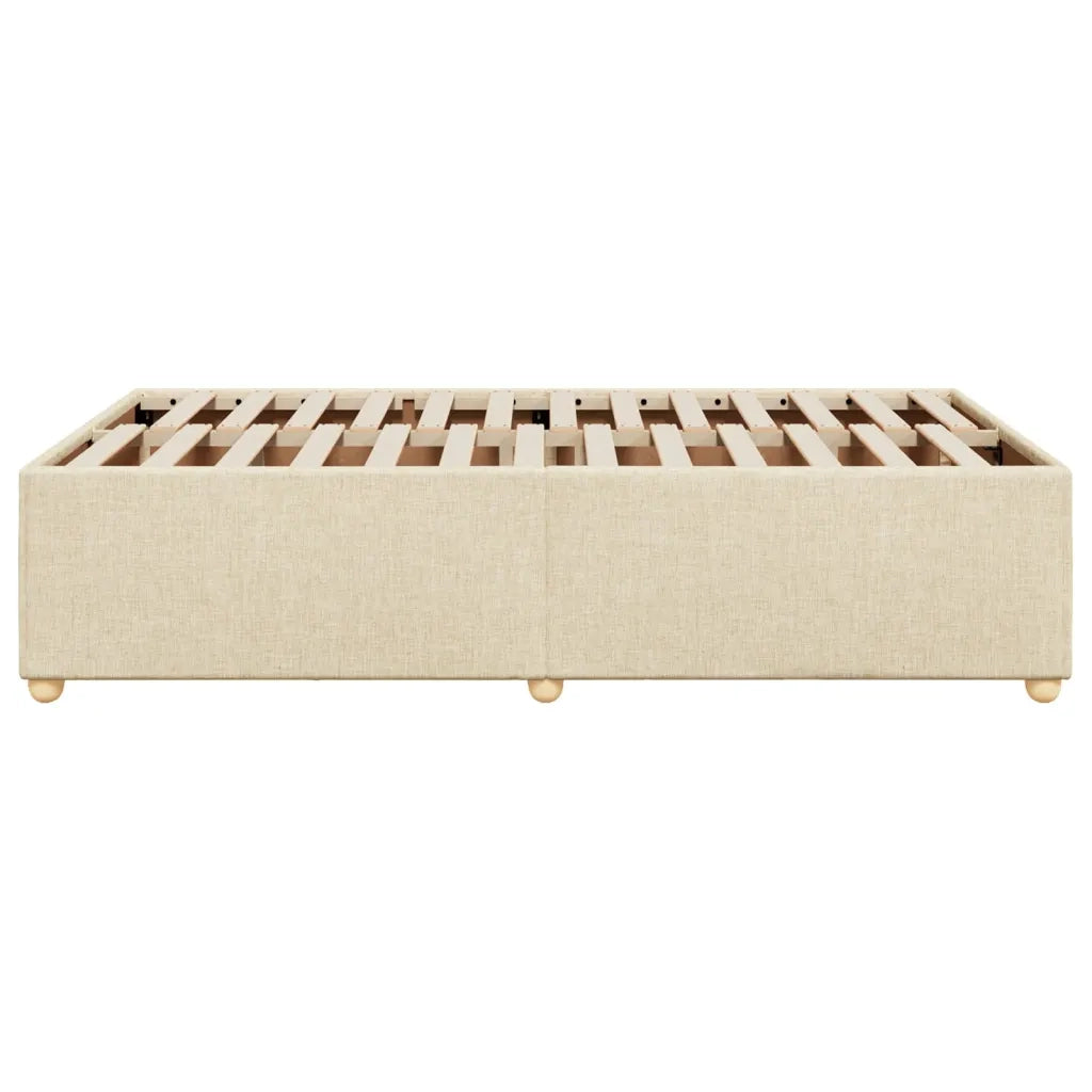 Giroletto senza Materasso Crema 120x200 cm Tessuto