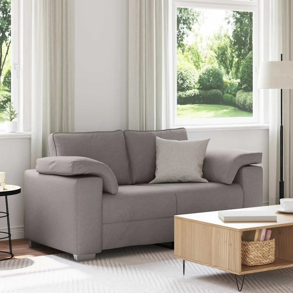 vidaXL Divano con cuscino Talpa 160 x 77 x 82 cm Tessuto