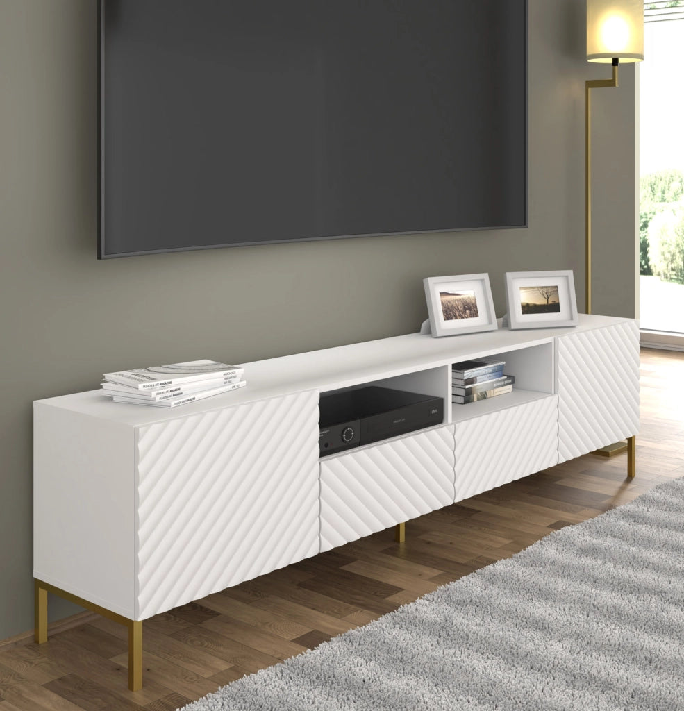 MOBILE SURF PORTA TV 200 2D2S BIANCO OPACO