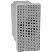 Suoneria in bronzo Bticino MatixGO 12V 1 modulo grigio JG4351V12