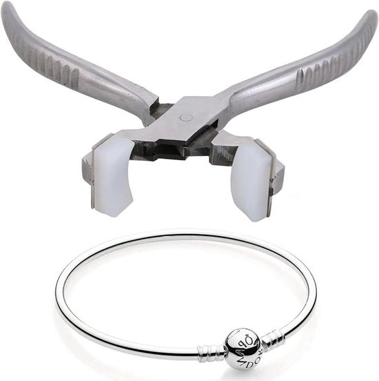 Gerecuperazione di Anelli per Oreficeria - Forma di Bracciali con Flessibile Anello in Nylon.