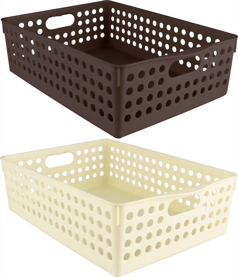 MAURY'S CESTINO MULTIUSO BASKET CASE 30X21X9 CM IN COLORAZIONE ASSORTITA