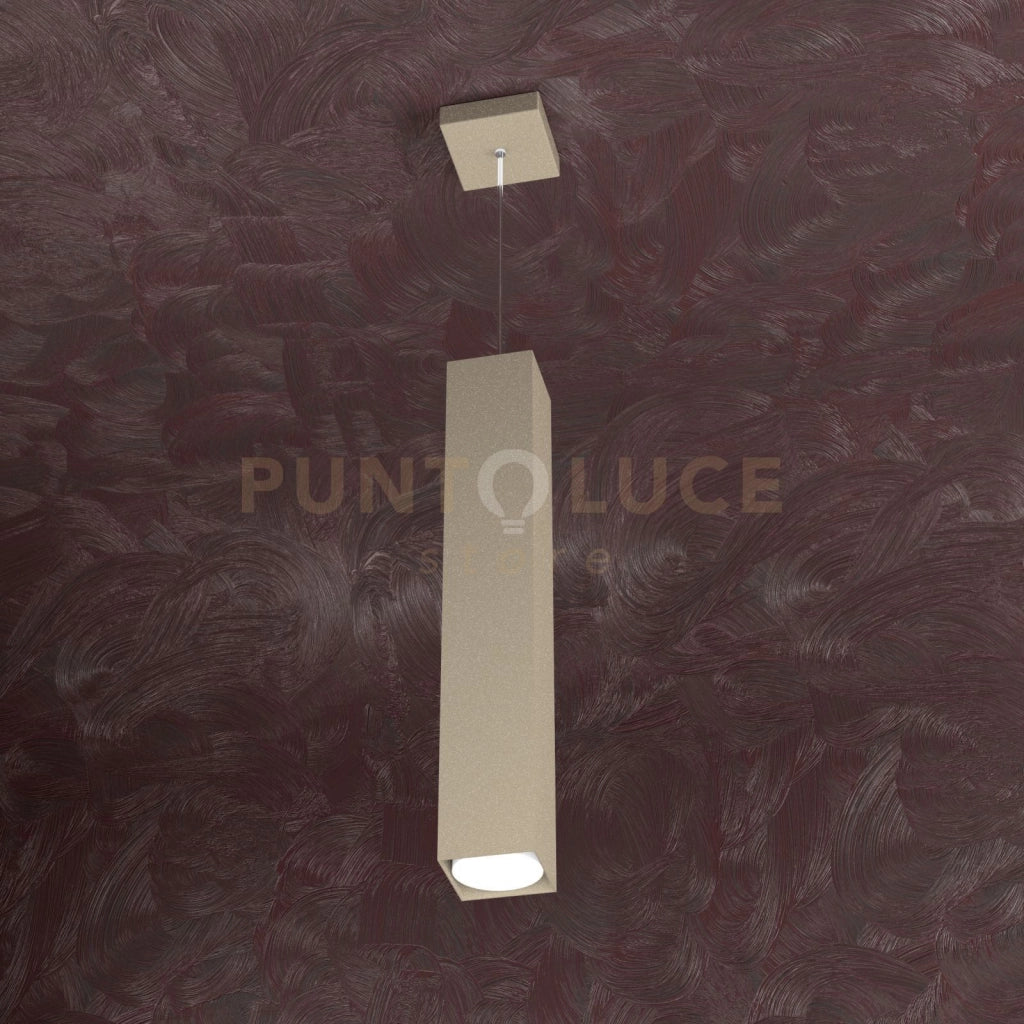 AREA SOSPENSIONE TUBO H.50 1 LUCE SABBIA 1127-S50-SA
