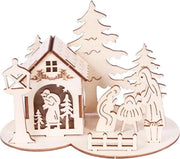 Puzzle di Natale in legno con schema di casa di Natale - regalo divertente per bambini e adulti 

Modello: 
Specifica: 
Codice prodotto: