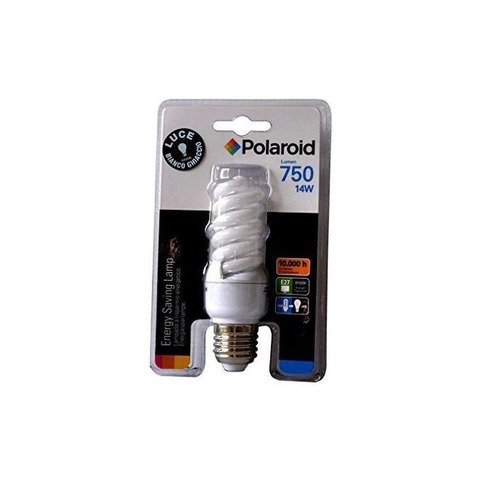Polaroid Lampada bc e27 Spirale 14W-750lm 59W 6500k