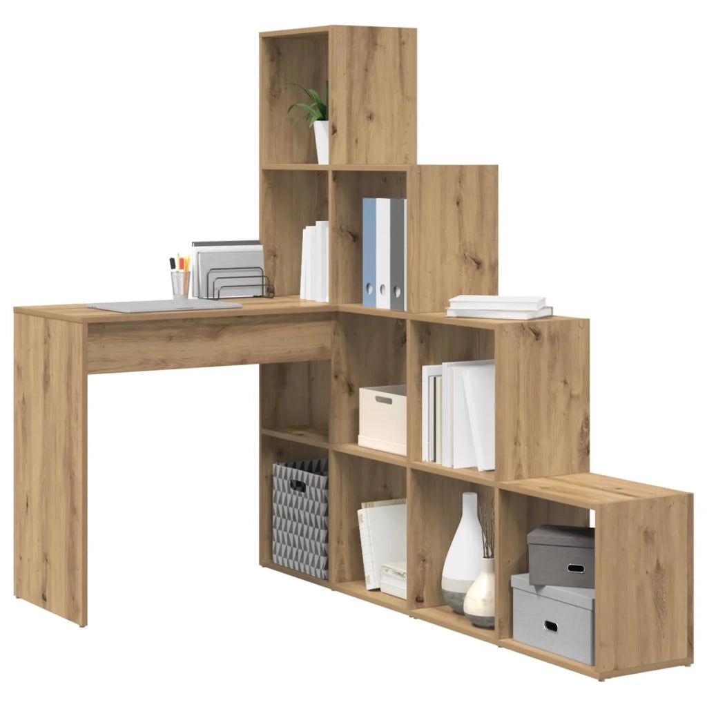 Scrivania | Tavolo da Ufficio ad angolo Rovere artigianale 101,5 x 149,5 x 149,5 cm