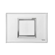 URMET TRASMETTITORE A 2 PULSANTI INDIPENDENTI, SISTEMA RADIO POWER, A MURO, CON ESTETICA NEA EXPÌ BIANCA, PER SCATOLE DA INCASSO A 3 MODULI TLM2T503