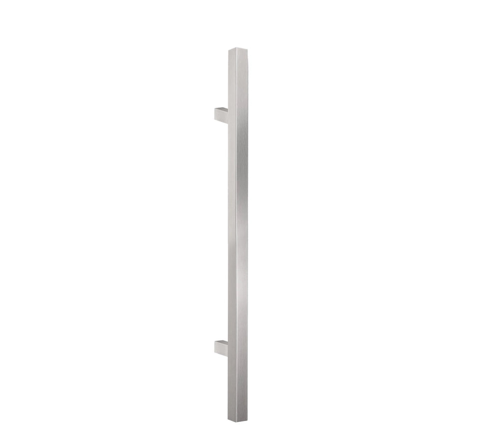 MANIGLIONE INOX 'TEXAS' 25x25x500 mm, Inter. 300 mm - Col. Inox satinato - 2 pezzi- FIMET MANIGLIE
