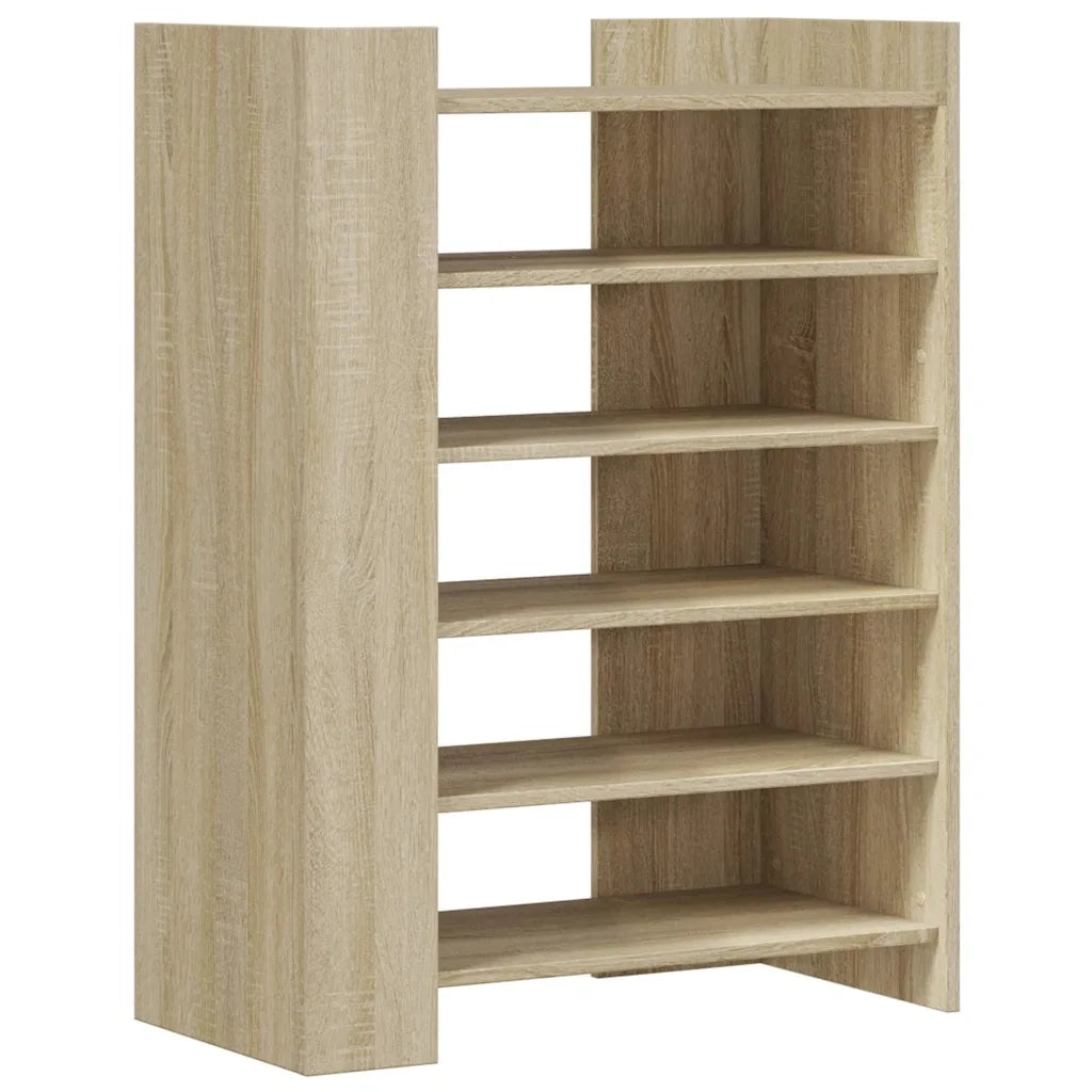 Scarpiera | Mobile per scarpe Rovere Sonoma 74,5x37,5x100 cm in Legno Multistrato