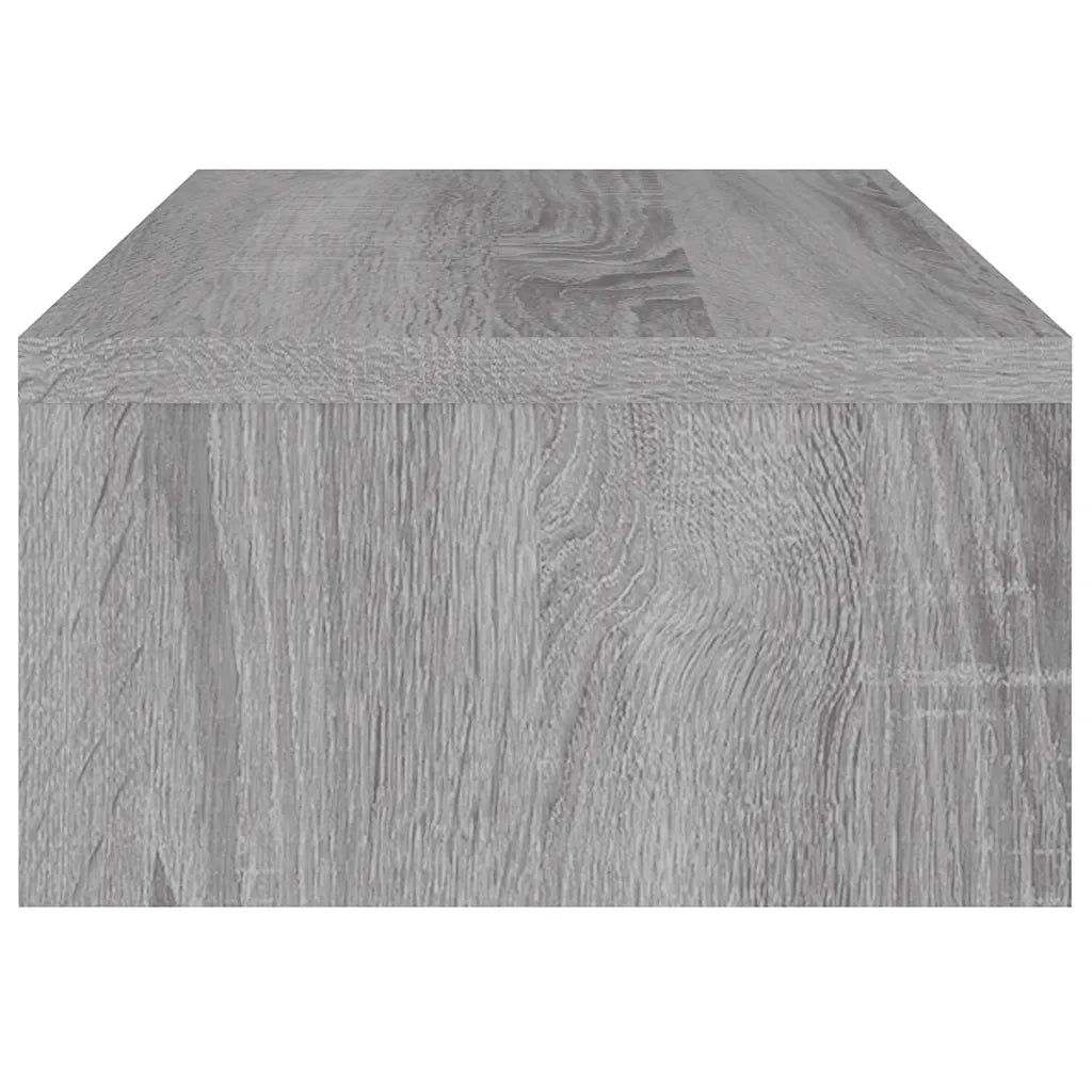 Supporto per Monitor Grigio Sonoma 42x24x13cm Legno Multistrato 815268