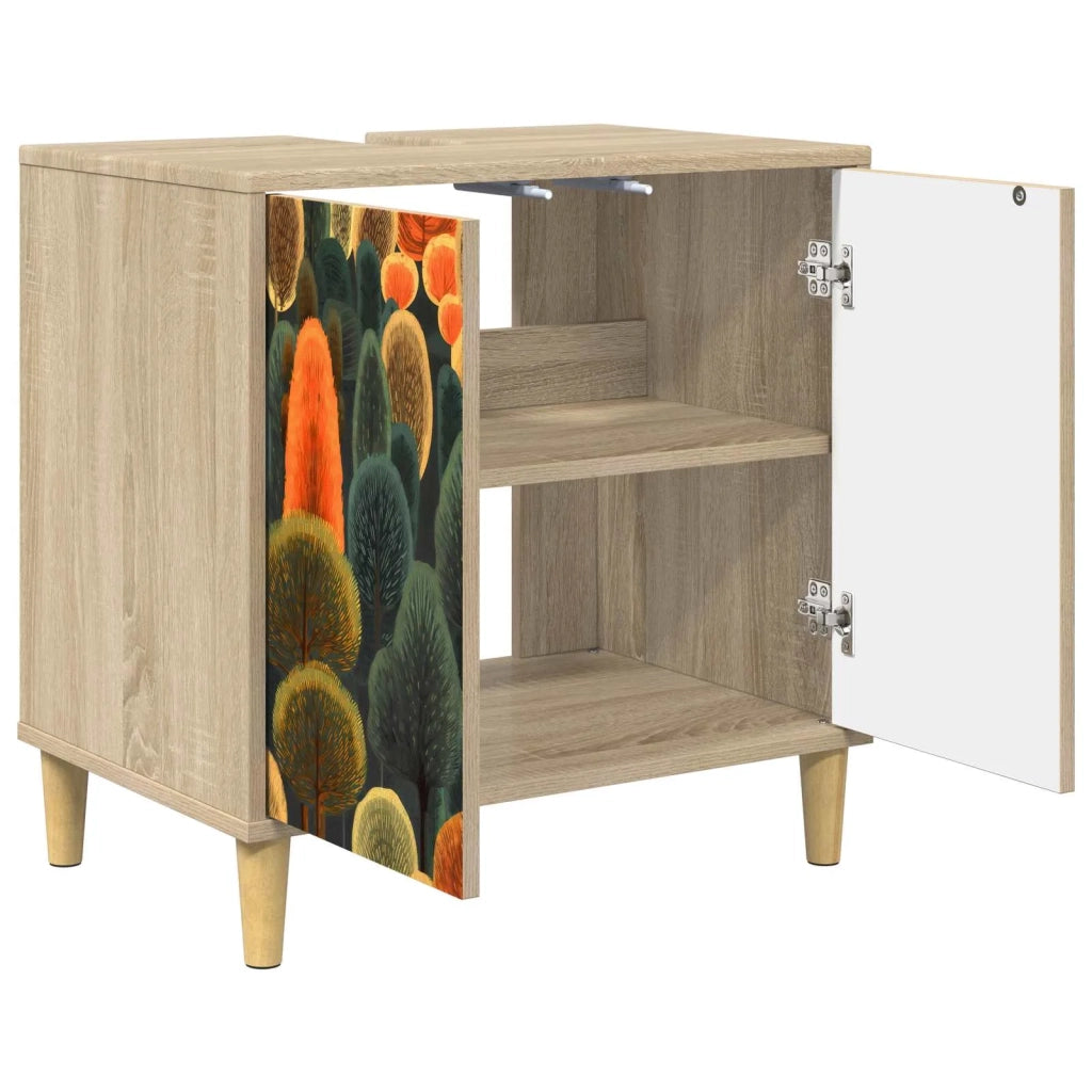 Mobile da Bagno ZAANDAM Sonoma 60 x 40 x 60 cm 8007400