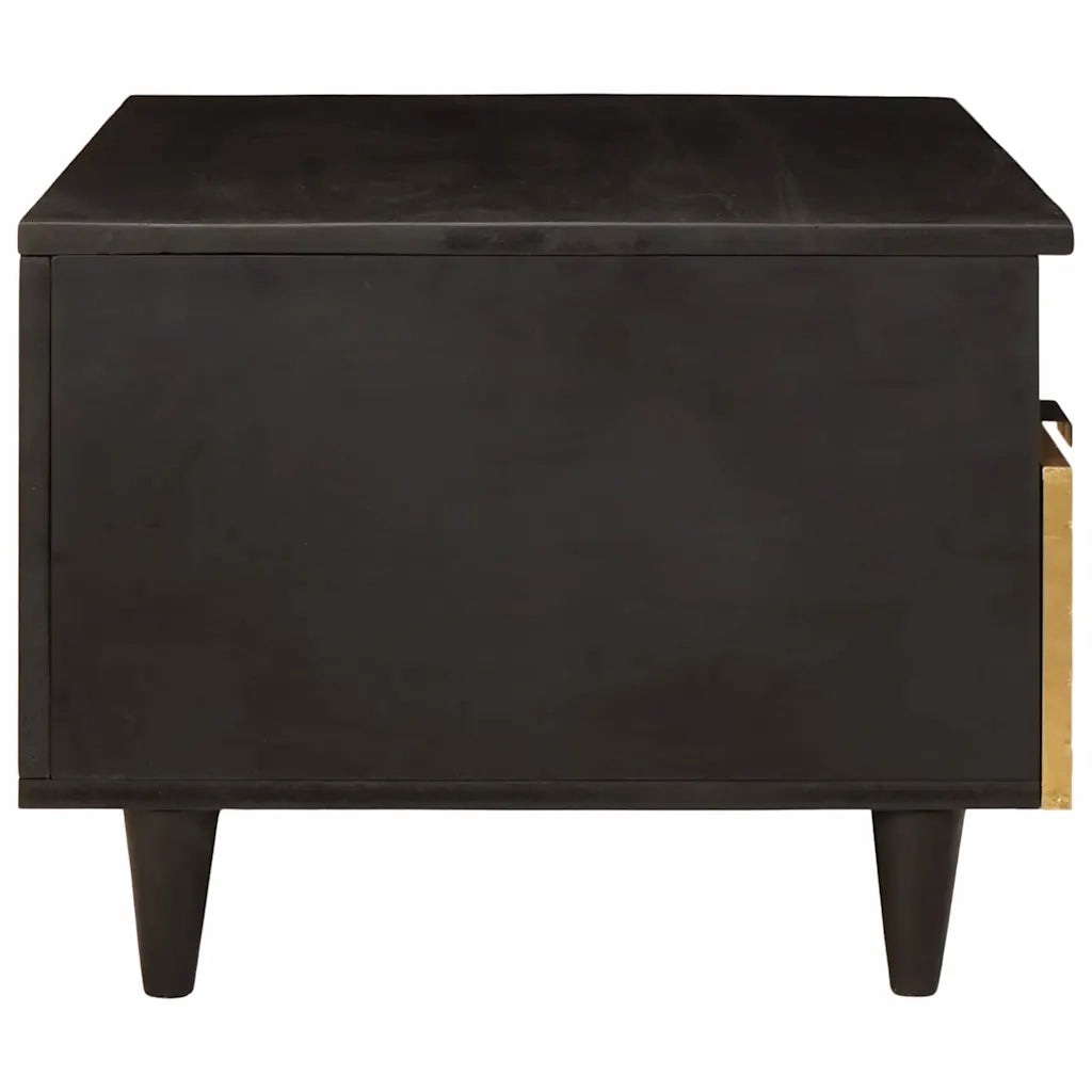 Tavolino da salotto Nero e Oro 40 x 33 x 46 cm 4017841