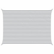 Vela Parasole | Telo Ombra | Vela da ombra solare Grigio chiaro e bianco 5 ¡Á 3,5 m