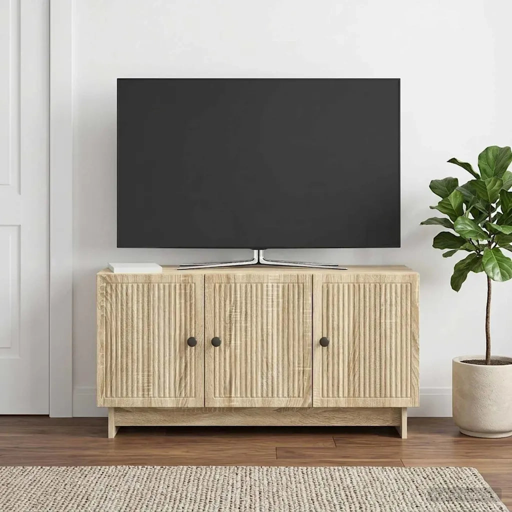 Mobile TV 99 x 34,5 x 50 cm Rovere Sonoma Legno ingegnerizzato 894027