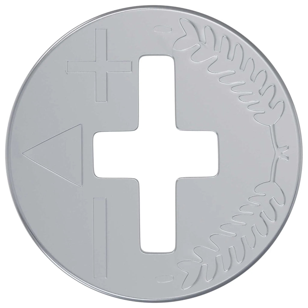 Dadi con bloccaggio a cam 12 pz Argento 12 x 10 mm Metallo CFW9774730