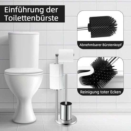Supporto per Cartucce da Toilette con Manico
