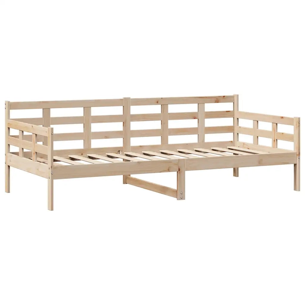 Dormeuse con Cassetti 90x200 cm Legno Massello Pino