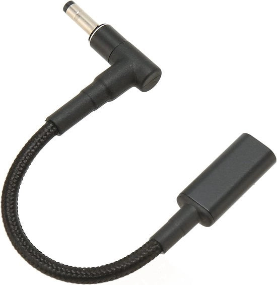 Adattore USB C a DC 4.0 x 1.7mm - Convertitore di alimentazione - Piccolo e portatile - Adattatore USB C femmina a DC 4.0 x 1.7mm maschio 100W per viaggi