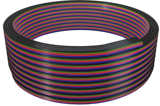 Cavo di Estensione per Striscia LED RGB 10m - 18 AWG 4-pins Cavo di Connessione per Cambio di Colore