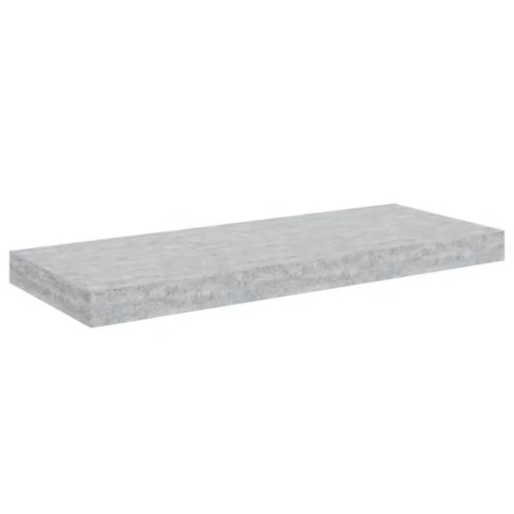 Scaffale a Parete Grigio Cemento 60x23,5x3,8 cm in MDF cod mxl 33379