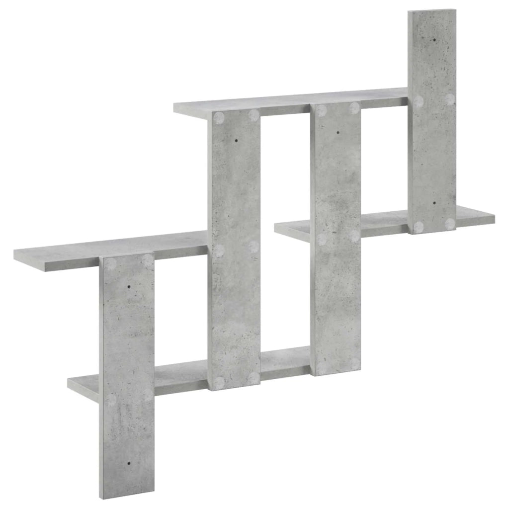 Scaffale da parete Grigio Cemento 85 x 13,5 x 73,5 cm 8020340