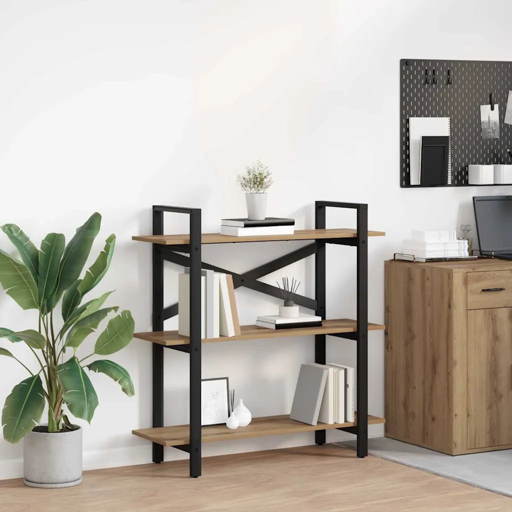 Libreria Rovere artigianale 100 x 33,5 x 102 cm 883951