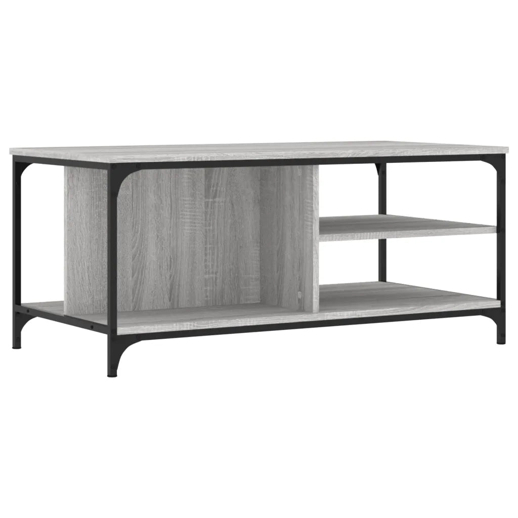 Tavolino da Salotto grigio sonoma 100x50x45cm Legno Multistrato 835307
