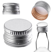 Tappi per bottiglie KADAX Fi28, tappi a vite, 10 pezzi, colore argento.