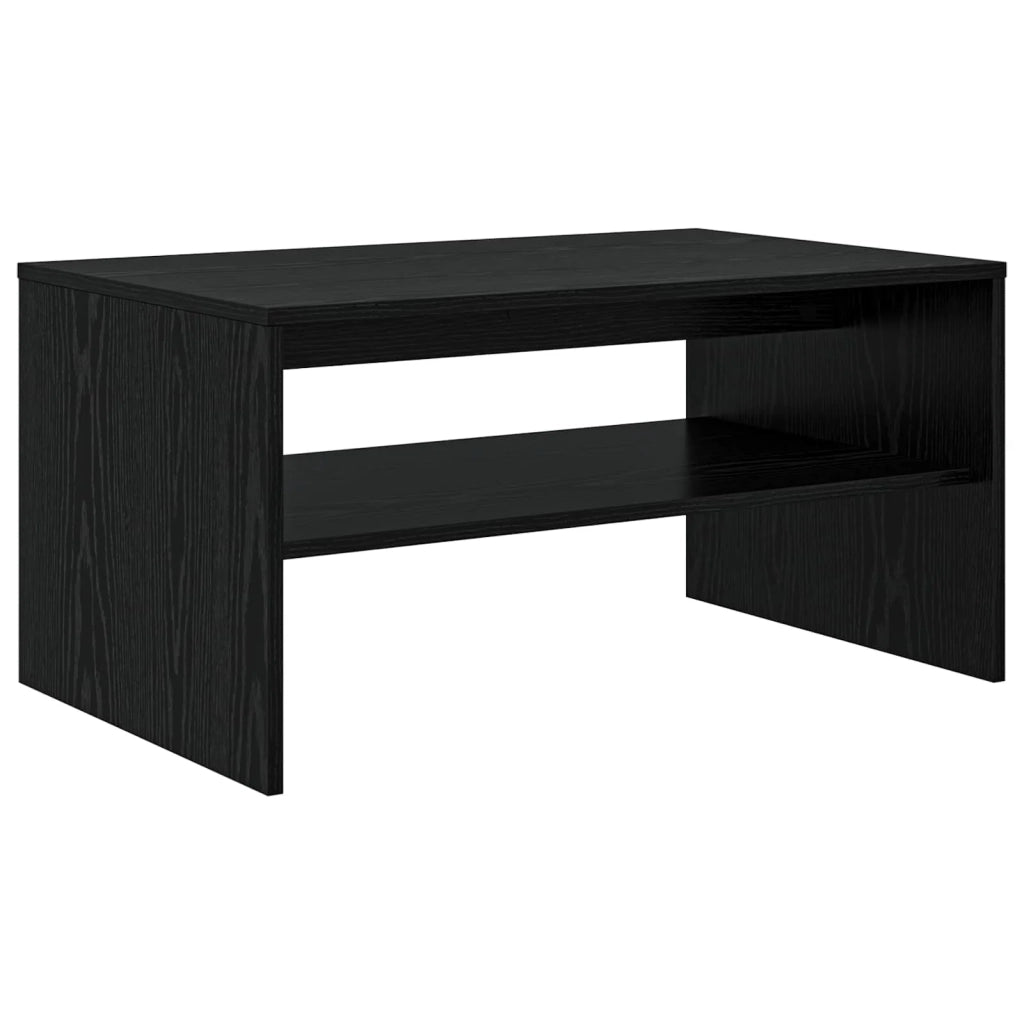 Tavolino da salotto Rovere Nero 80 x 50 x 40 cm 8000277