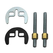 Set Fissaggio Rubinetti 2 Fori 2 Viti 2 Dadi 1 Flangia - Idrobric