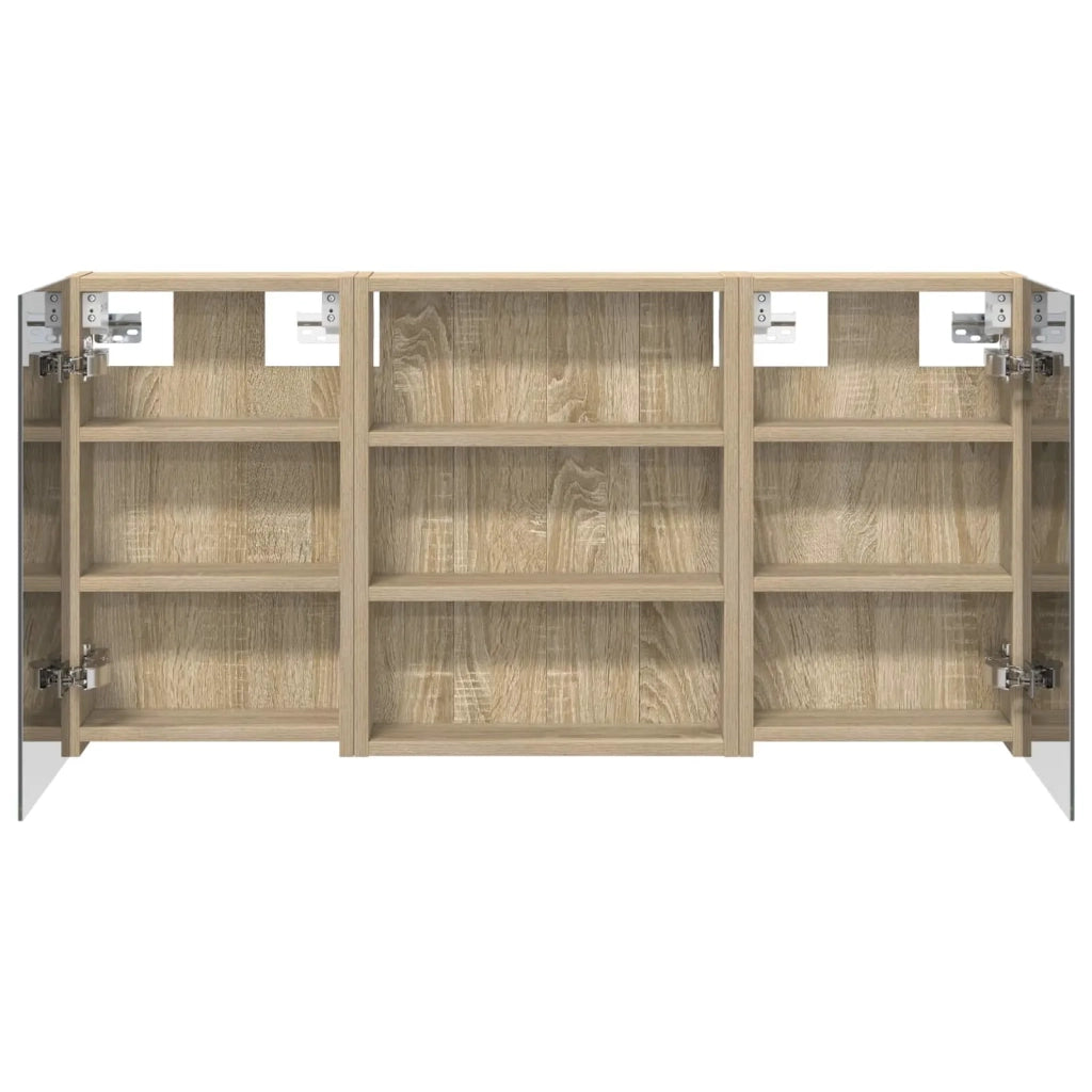 Set di Armadi da Bagno con lo scaffale 3 pcs 100 x 10,5 x 50 cm 3403682