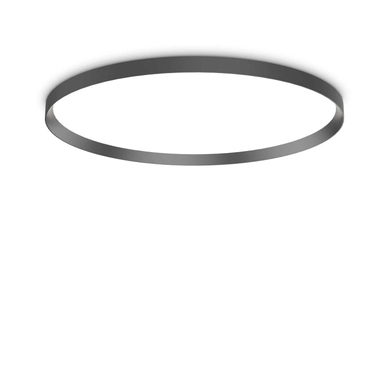 Lampada Da Soffitto Fly Pl D90 4000K Nero Ideal-Lux