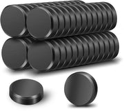 50 magneti per lavagne, piccoli magneti forti, magneti neri, magneti per frigorifero, kit di accessori per frigorifero per aule, uffici e armadietti
