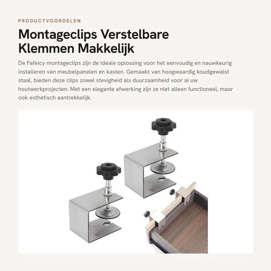 Fermoventi per installazione 2 pezzi - Clip per fissaggio - Viti regolabili - Tenoni shockassorbenti - Anticorrosione - Installazione rapida - Viti di fissaggio
