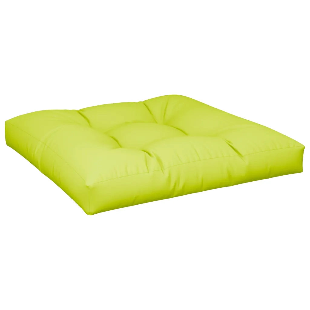Cuscino per Divano-Cuscini per Sofa Pallet Verde Brillante 80x80x12 cm